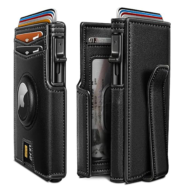 Magnetic Flip RFID Protection Mens Wallet