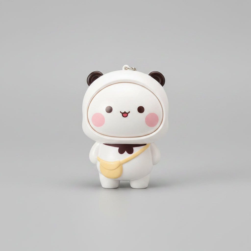 Reversible Face Doll Keychain Desktop Ornament