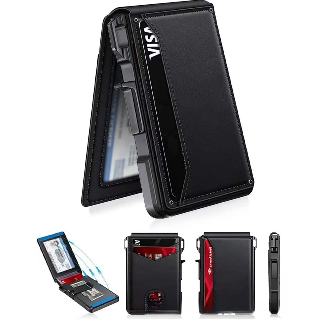 Bi-Fold RFID Protection Carbon Fiber Wallet