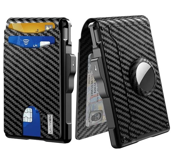 Bi-Fold RFID Protection Carbon Fiber Wallet