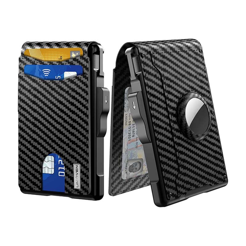 Bi-Fold RFID Protection Carbon Fiber Wallet